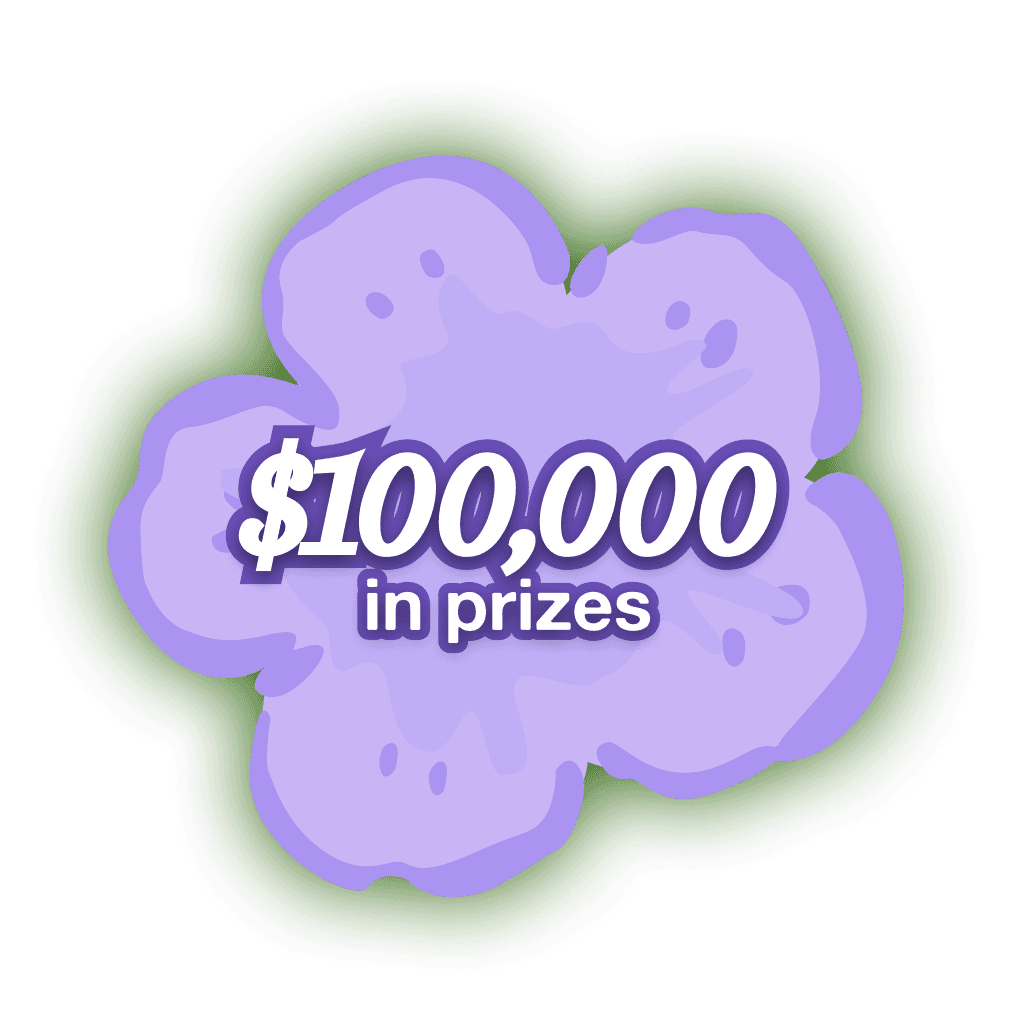 $100,000 in prizes